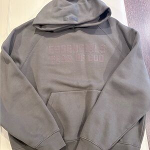 Fear of God Essentials Hoodie - Dark Gray